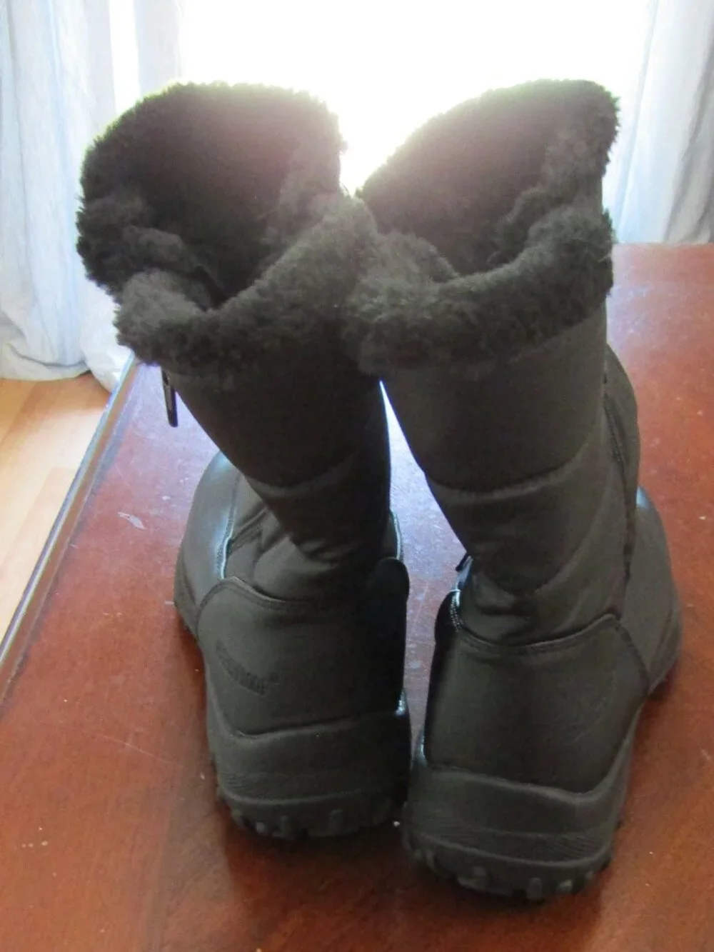 NEW Weatherproof Black Boots Size 6M